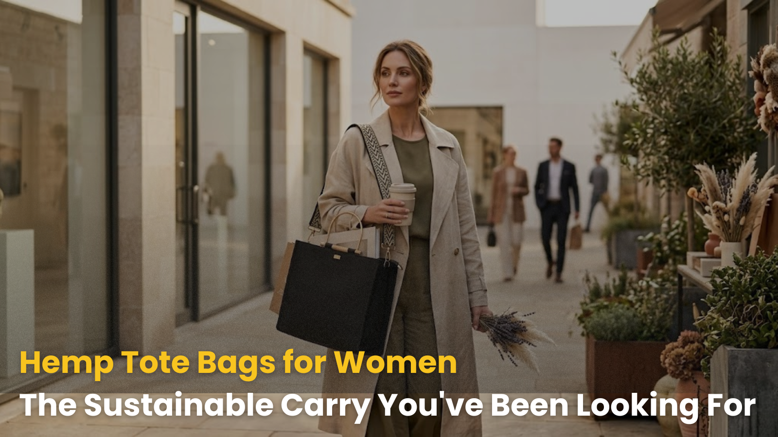 Hemp Tote Bags for Women