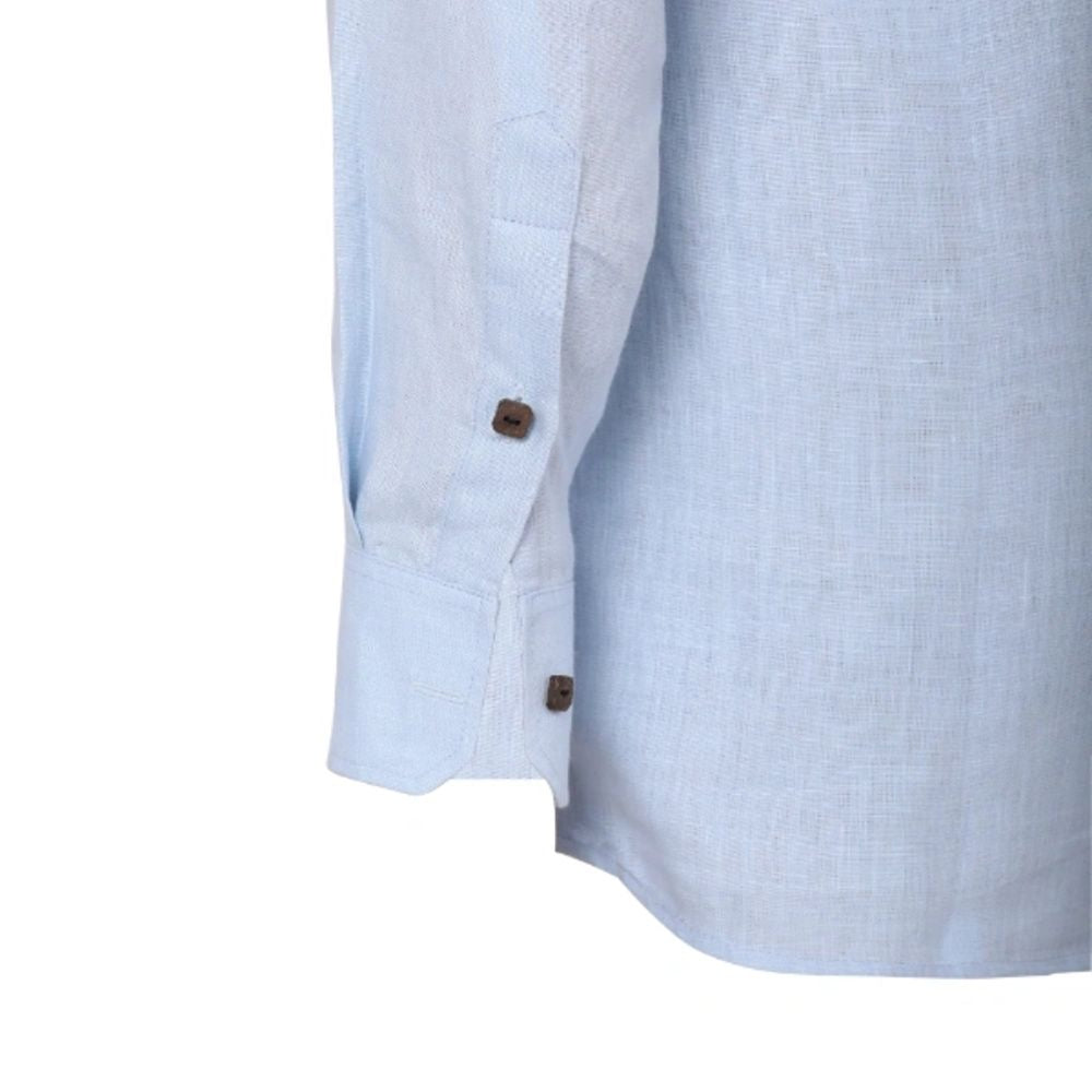 Men Solid Hemp Short Kurta