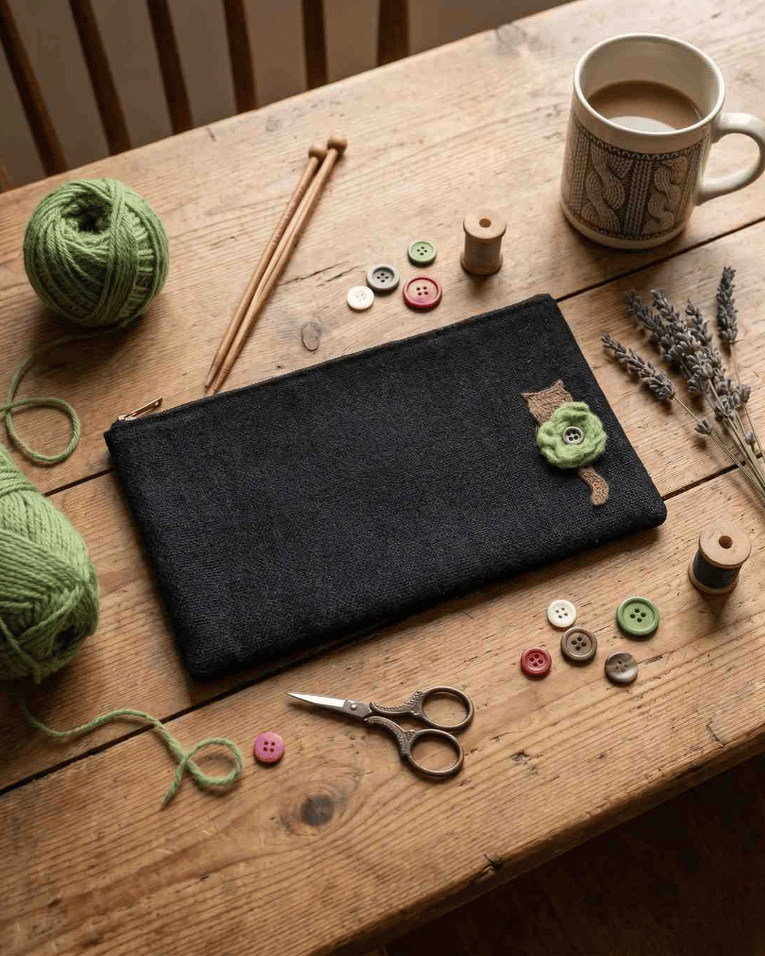 Hemp  Eco Kitty Utility Pouch