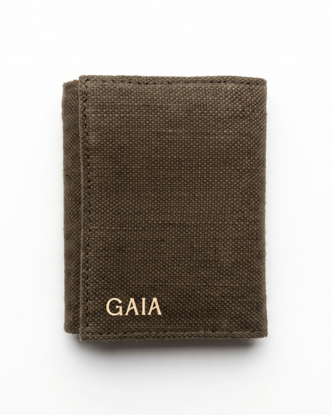 Hemp Plain 3 Fold Unisex Wallet