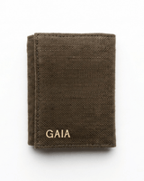 Hemp Plain 3 Fold Unisex Wallet