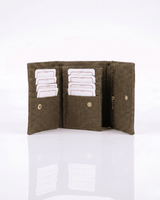 Hemp Plain 3 Fold Unisex Wallet