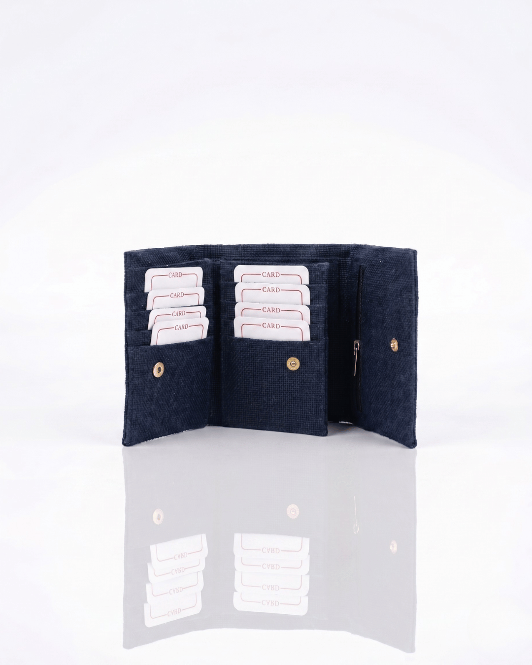 Hemp Plain 3 Fold Unisex Wallet