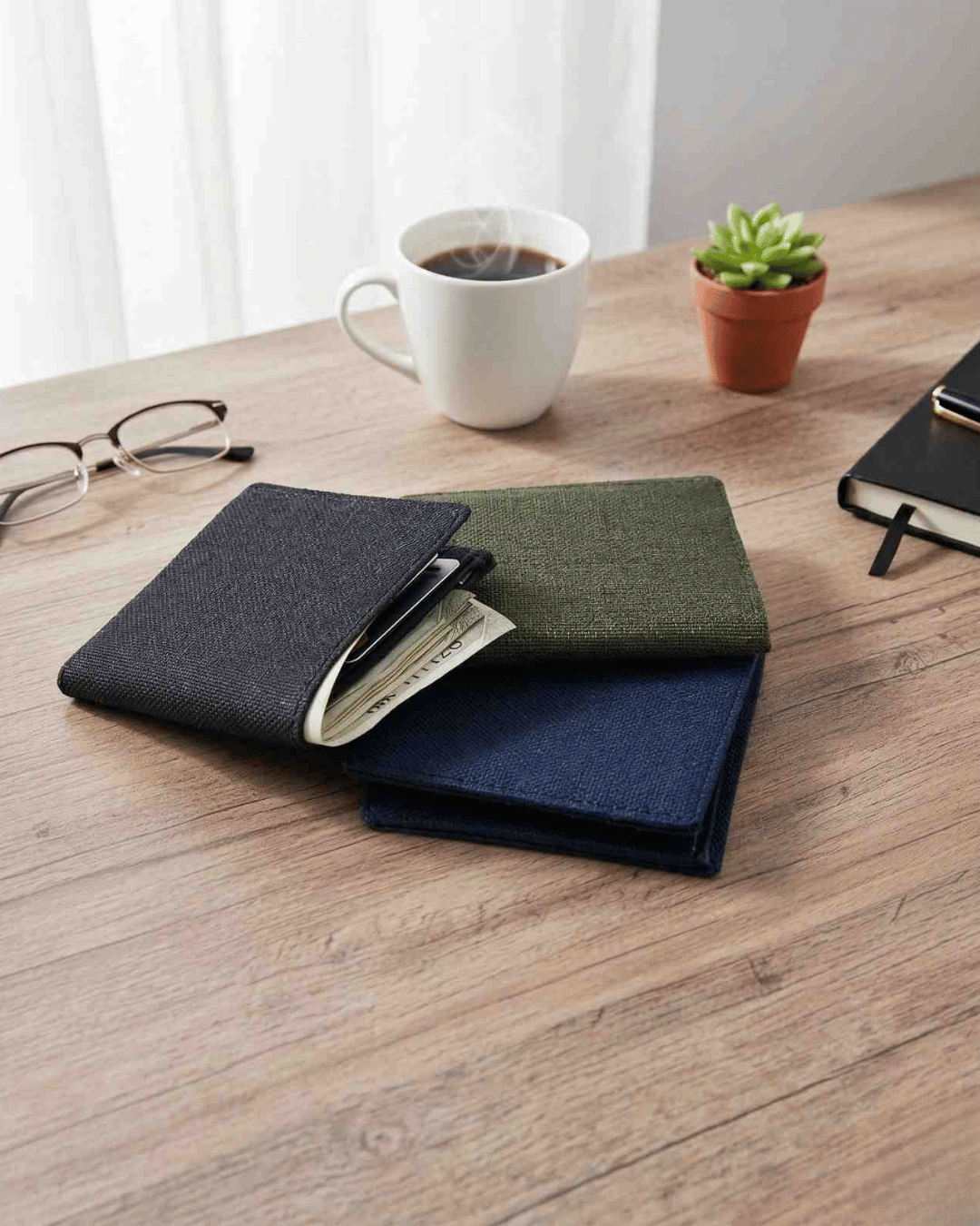 Hemp Men's Compact Wallet
