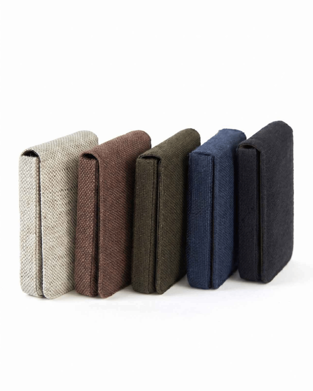 Hemp Fliptop Vertical Card Holder
