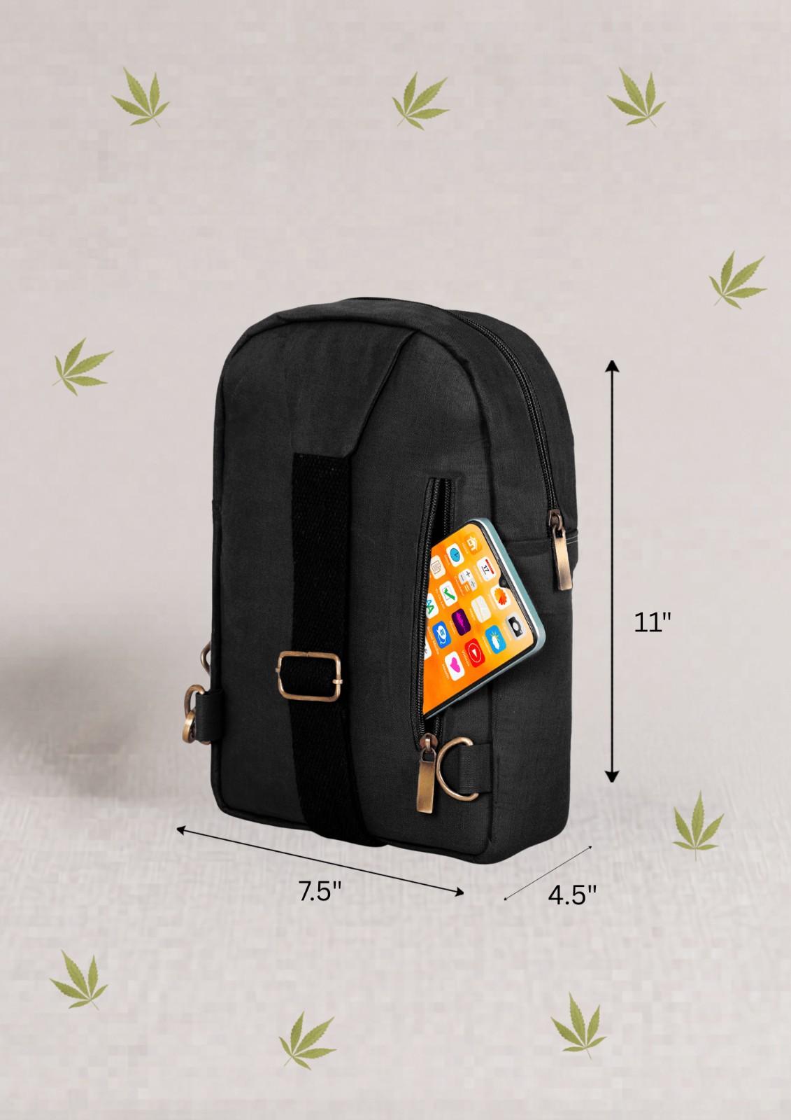 Hemp Cross Body Bag