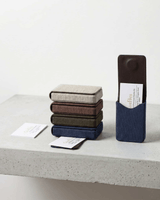 Hemp Fliptop Vertical Card Holder