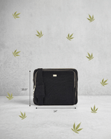 Premium Hemp Cross Body Laptop Messenger Bag