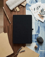 Hemp A5 Notebook Diary with Elastic Lock and Pen  Loop