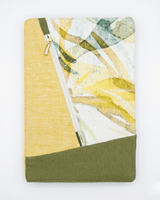 Hemp Summer Breeze Diary Cover with Zipper Pocket