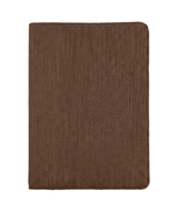 Hemp Diary Cover | Leaf Applique Design