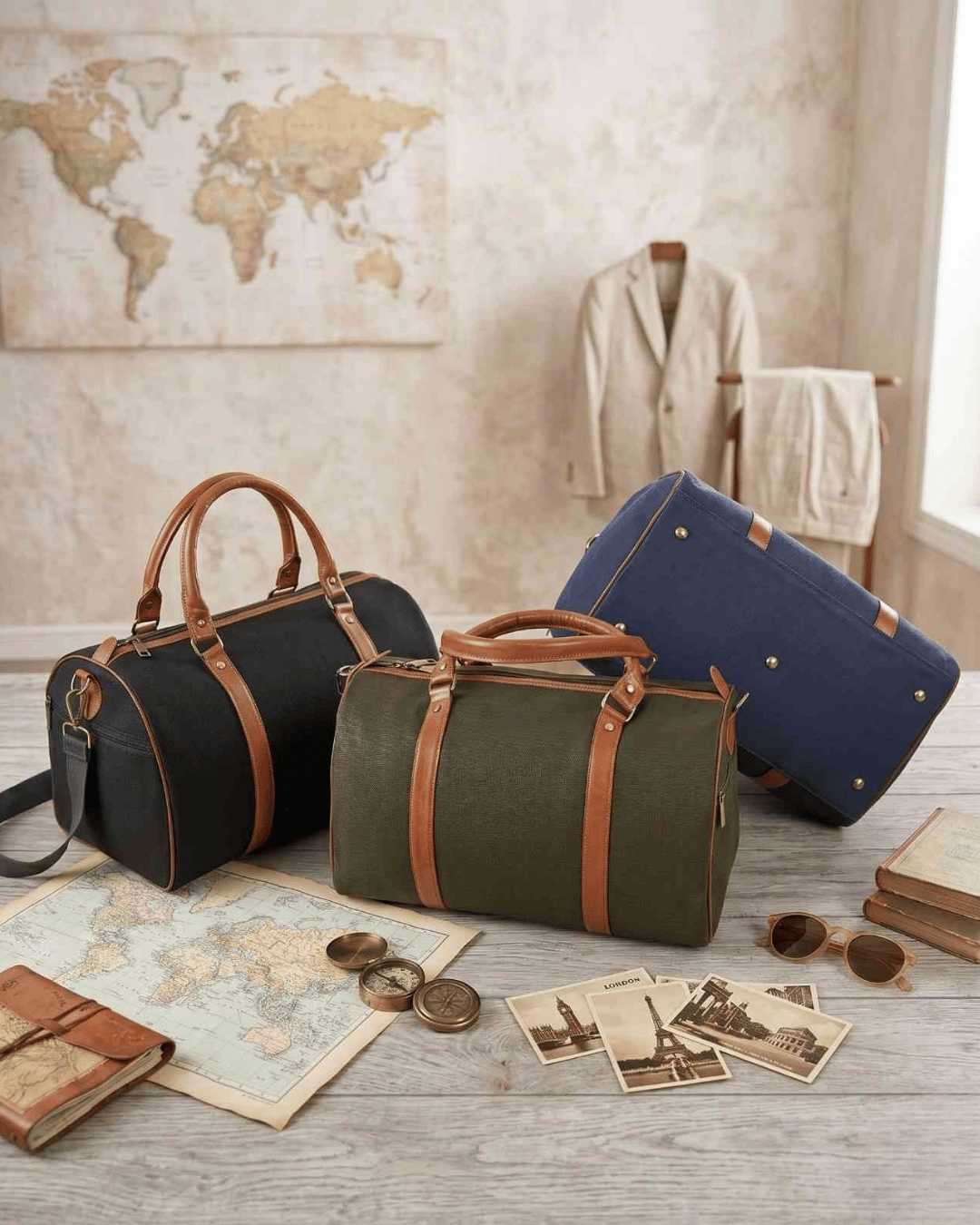 Hemp Duffle Bag