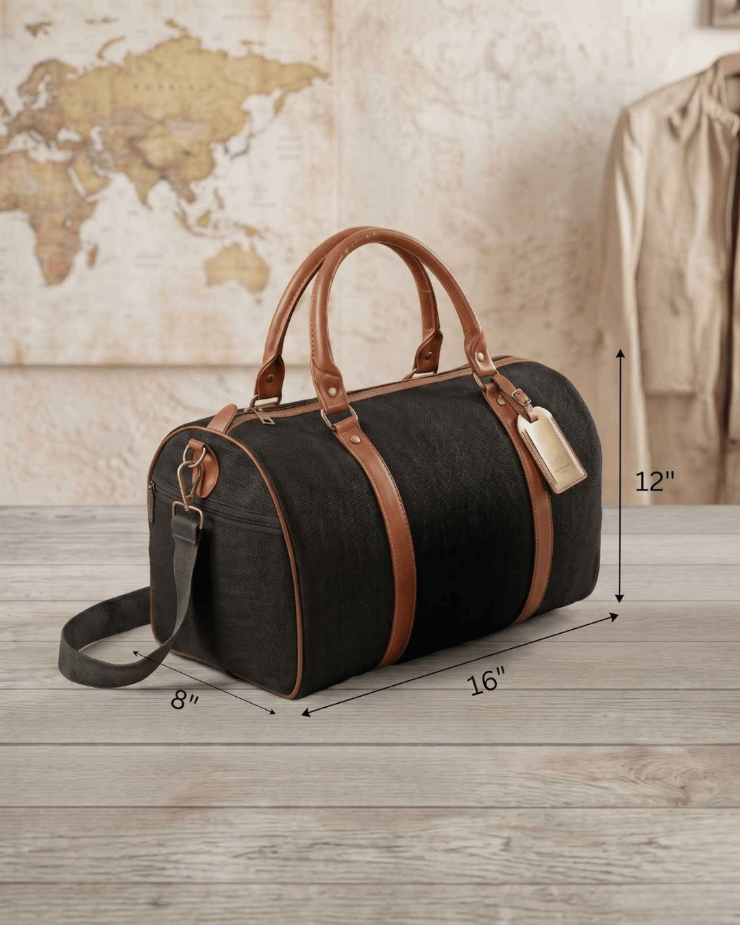 Hemp Duffle Bag