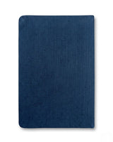 The Groovy Grid Hemp Navy Blue & Mustard Diary