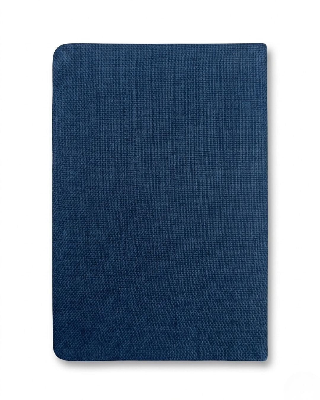 The Groovy Grid Hemp Navy Blue & Mustard Diary