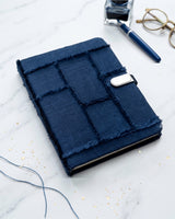 Hemp Navy Blue Fringed Funk Diary