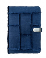 Hemp Navy Blue Fringed Funk Diary