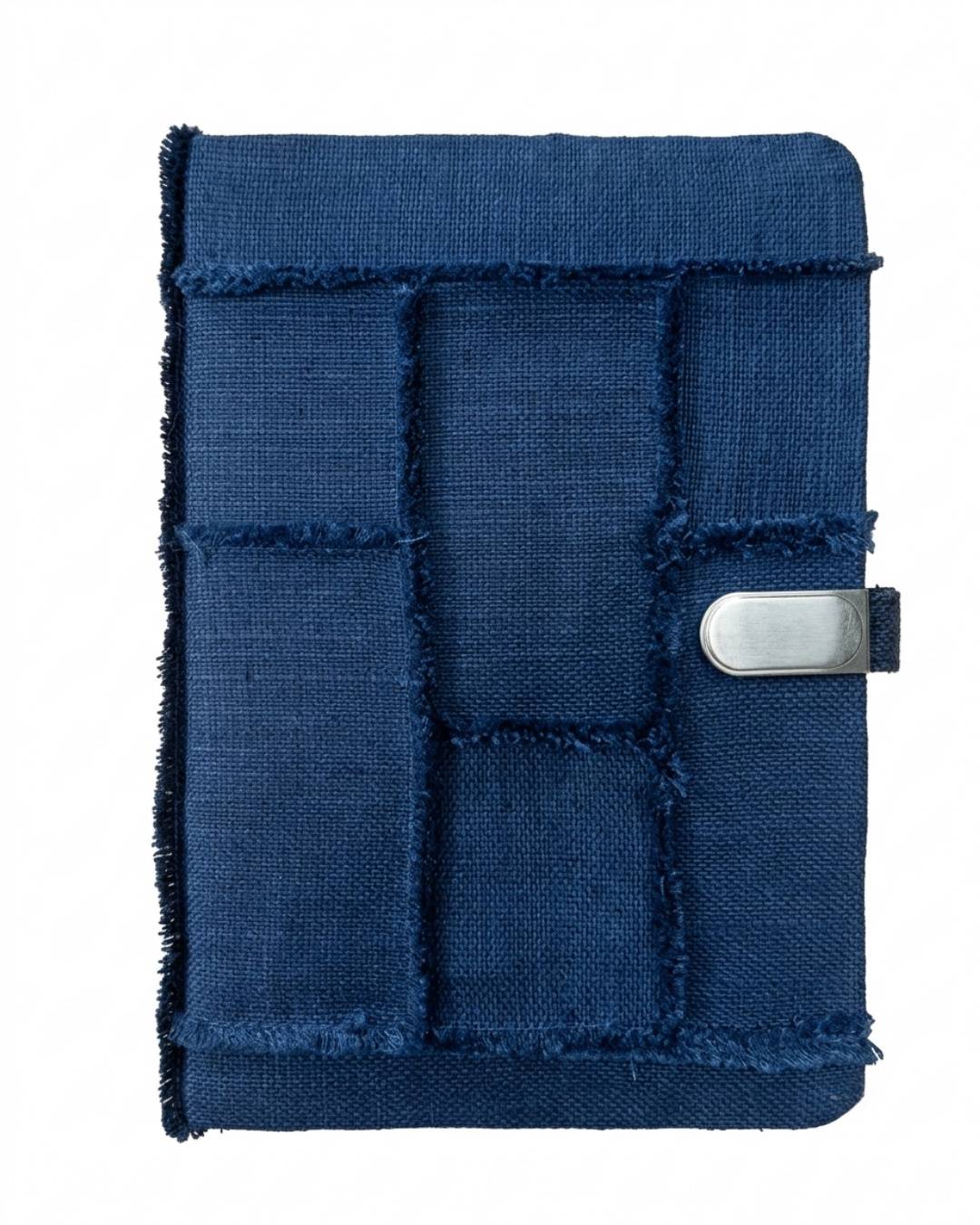 Hemp Navy Blue Fringed Funk Diary