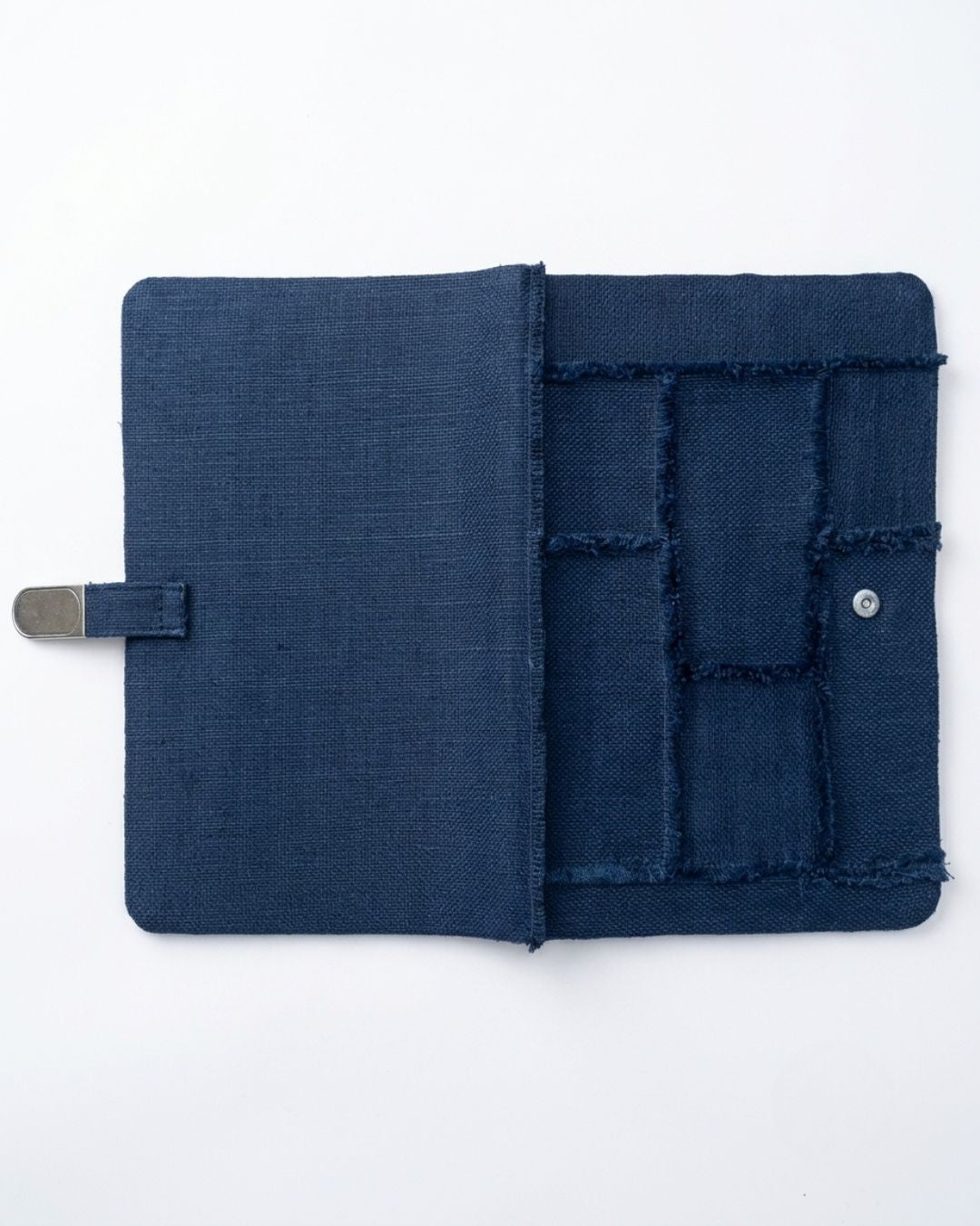 Hemp Navy Blue Fringed Funk Diary