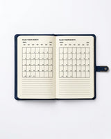Hemp Navy Blue Fringed Funk Diary
