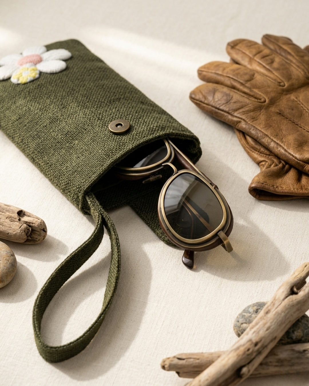 Hemp Glasses Pouch