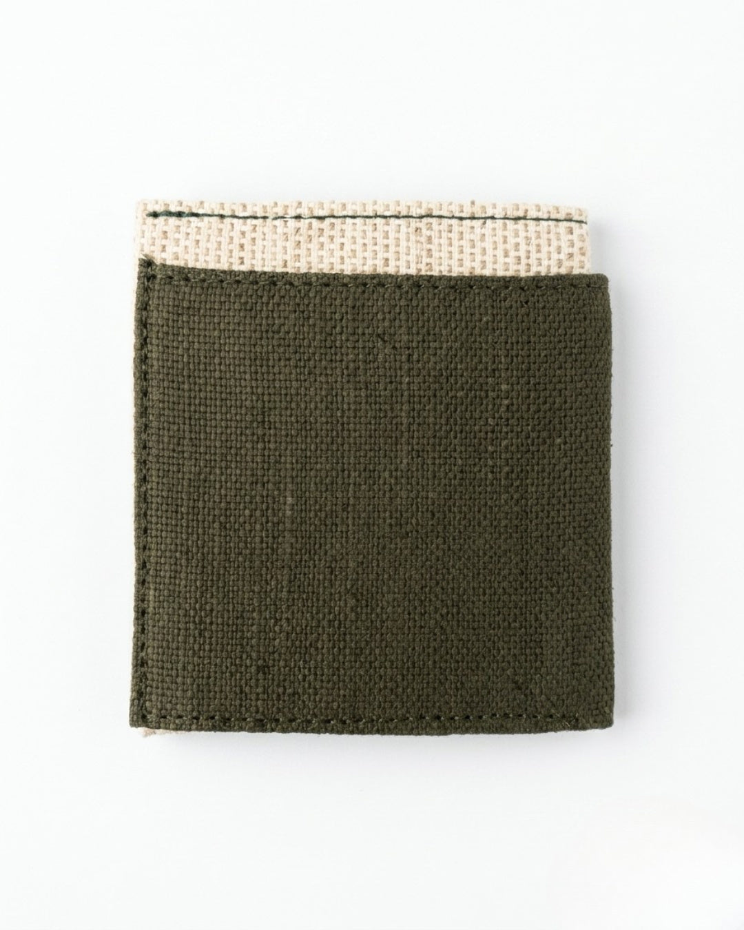 Hemp Two-Tone Bifold Wallet