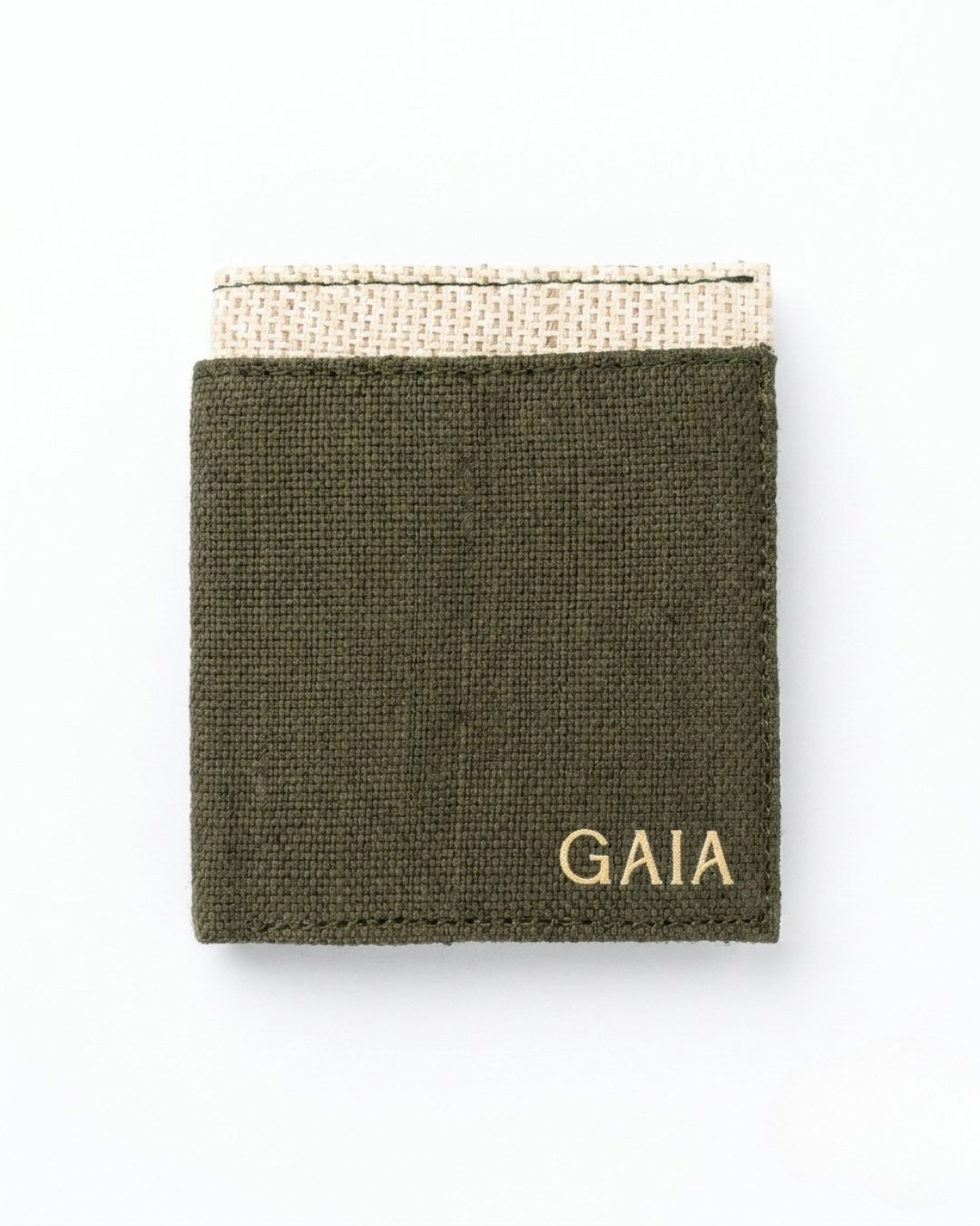 Hemp Two-Tone Bifold Wallet