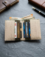 Hemp Two-Tone Bifold Wallet