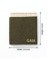 Hemp Two-Tone Bifold Wallet