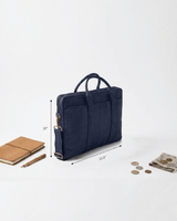 Hemp Solid Laptop Bag