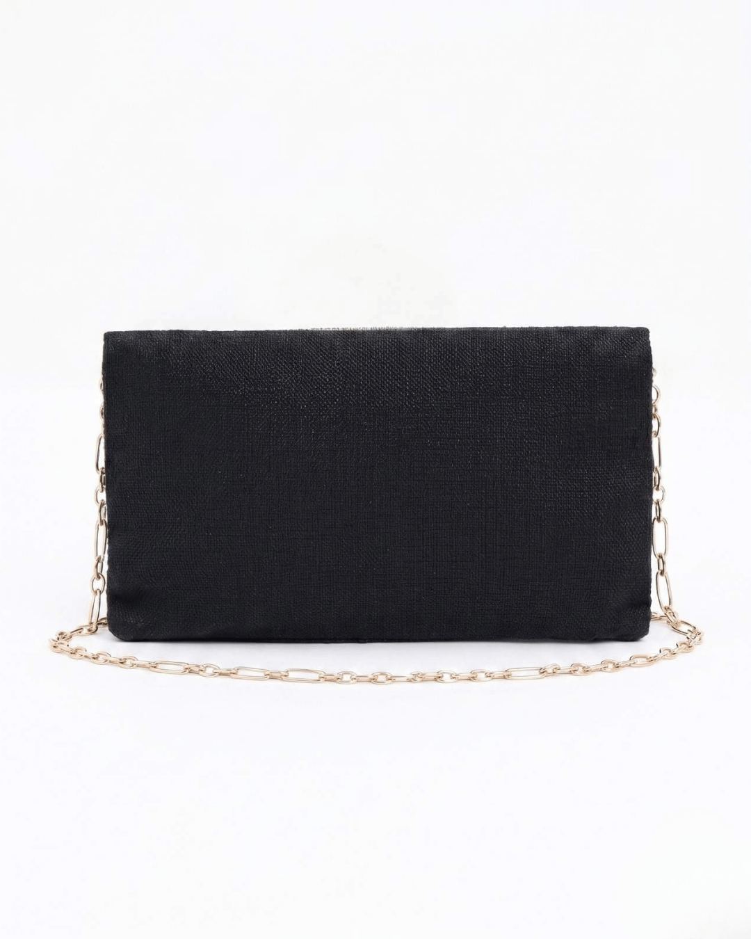 Gold Chain Hemp Bag