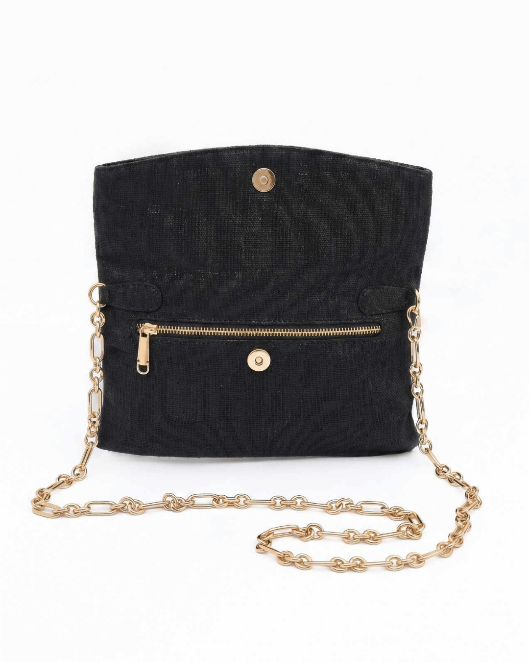 Gold Chain Hemp Bag