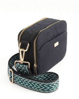 Hemp Double Pocket Sling Bag