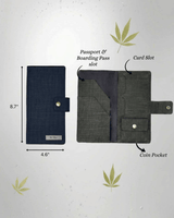 Hemp Multi-Utility Passport Holder