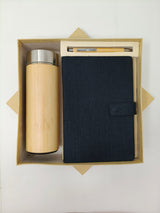 Bottle, Pen & Diary With Button Flap Closure