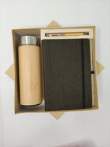 Bottle, Pen & Diary With Elastic Band