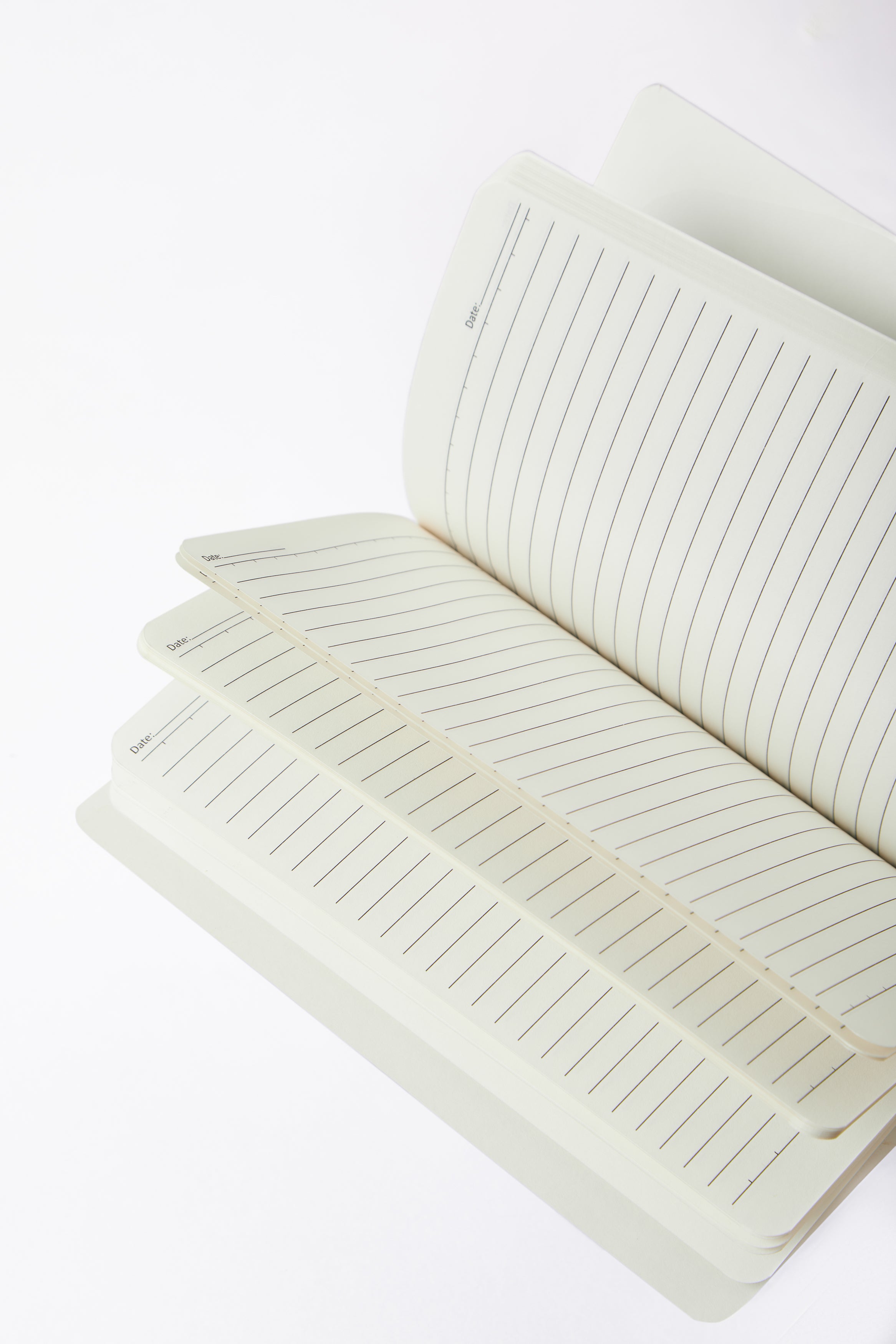 Hemp A5 Notebook Diary with Button Flap Closure image 3