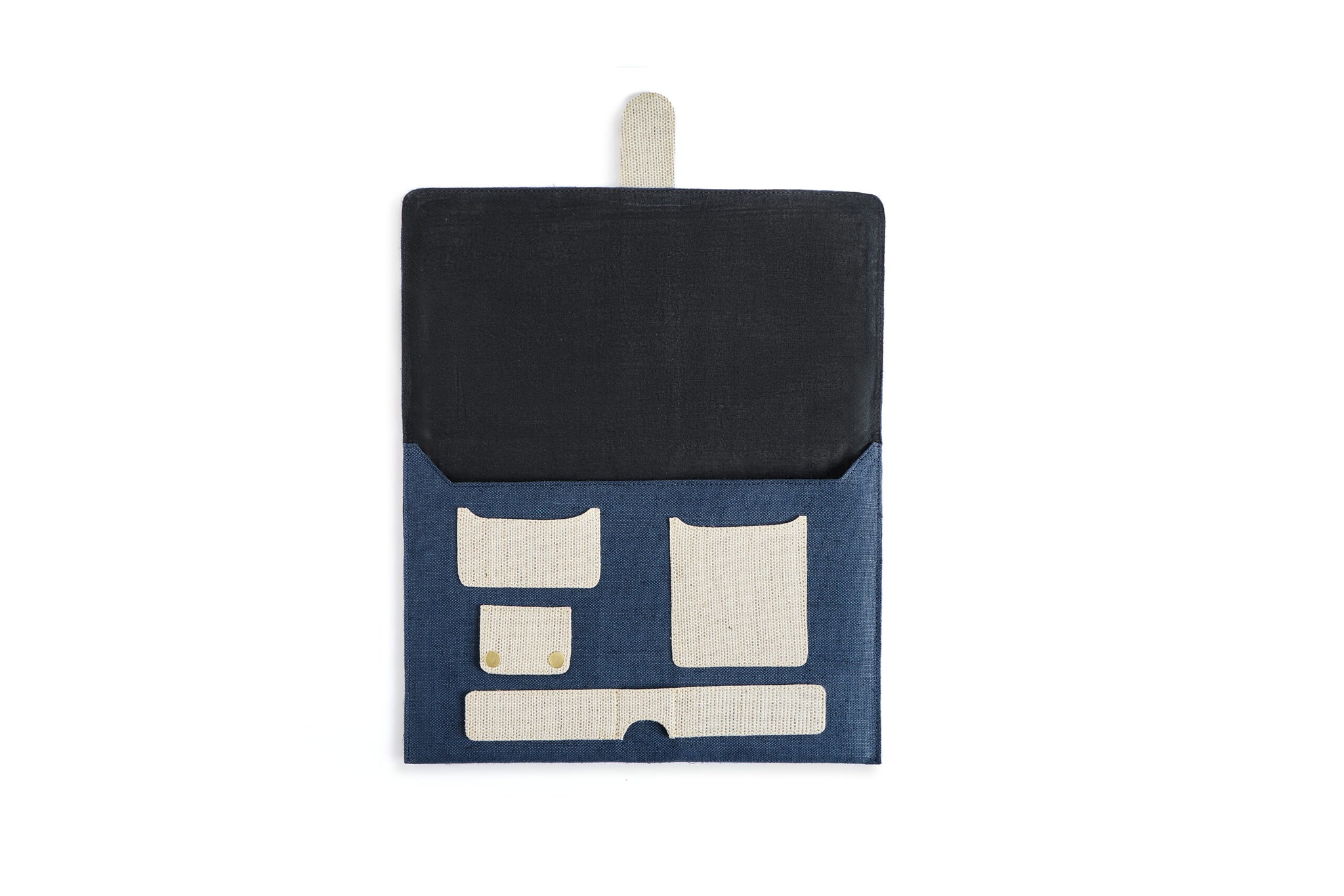 Hemp Laptop Sleeve Organiser