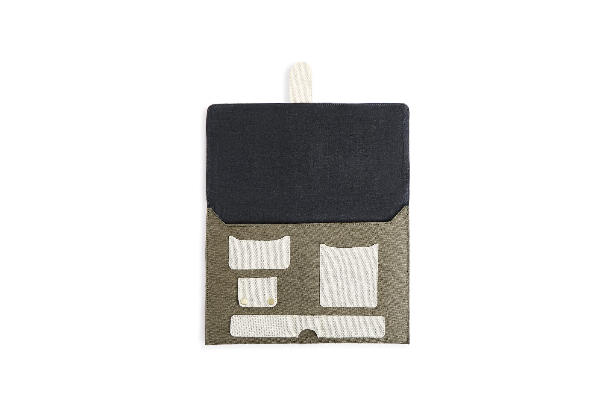 Hemp Laptop Sleeve Organiser
