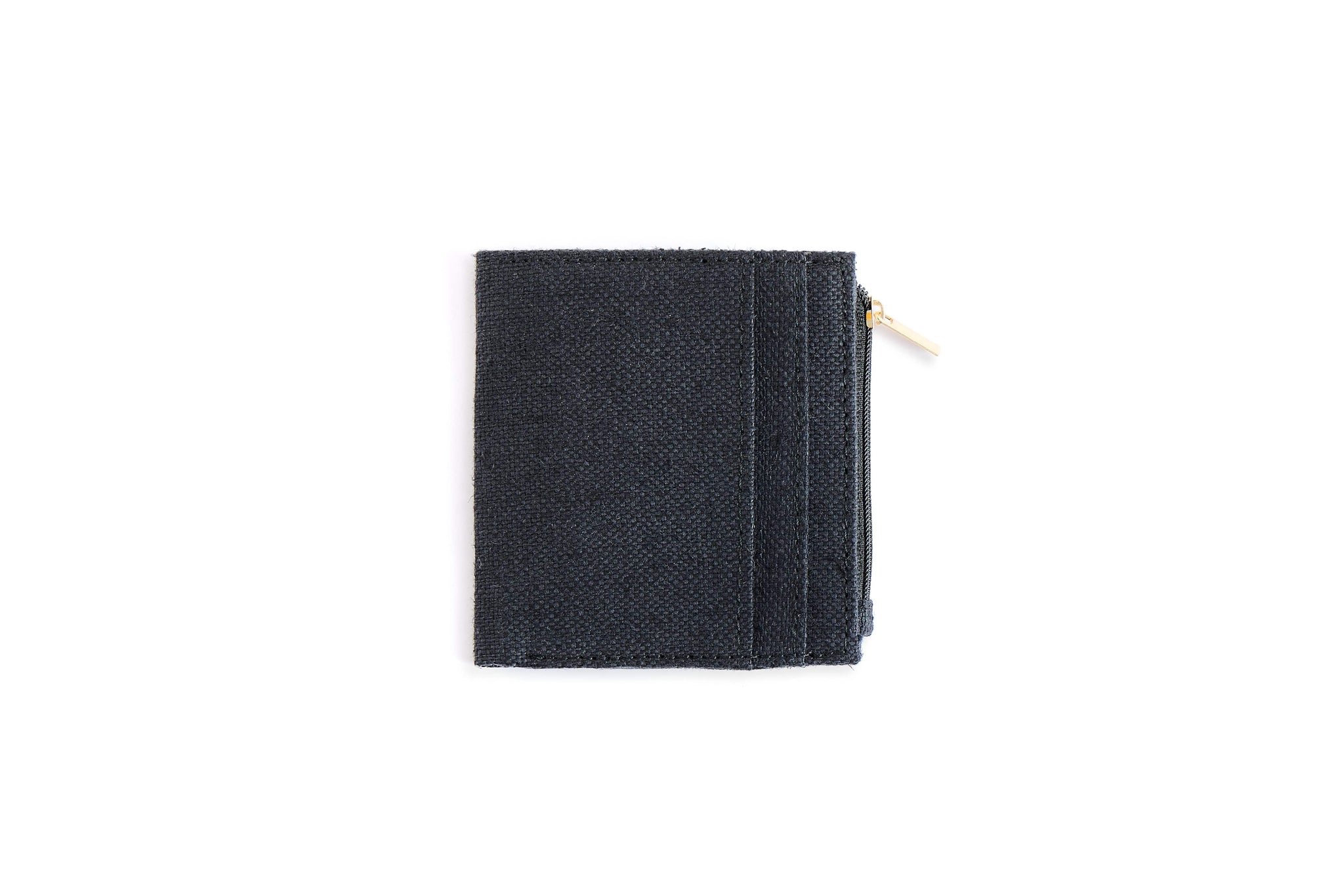 Hemp Men's Sleek Wallet with Coin Pocket