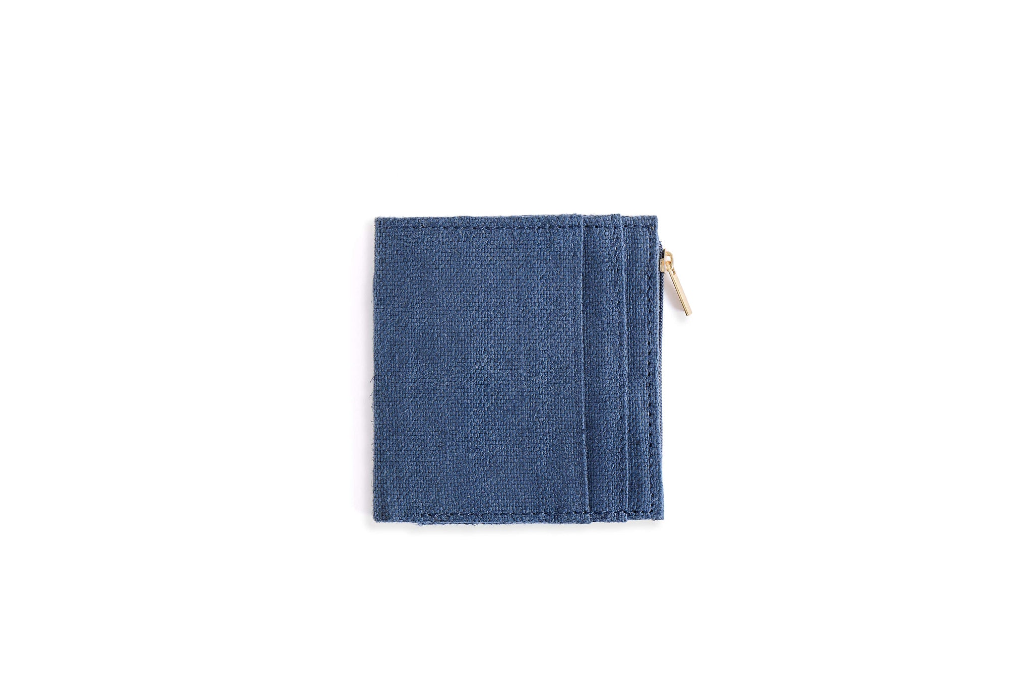 Hemp Men's Sleek Wallet with Coin Pocket