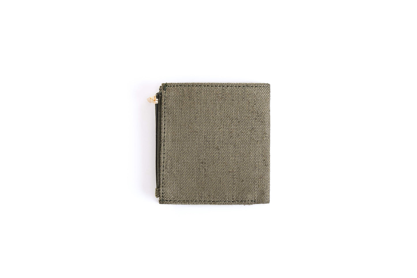 Hemp Men's Sleek Wallet with Coin Pocket