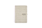 Hemp Soft Cover A5 Diary with Button Flap Closure