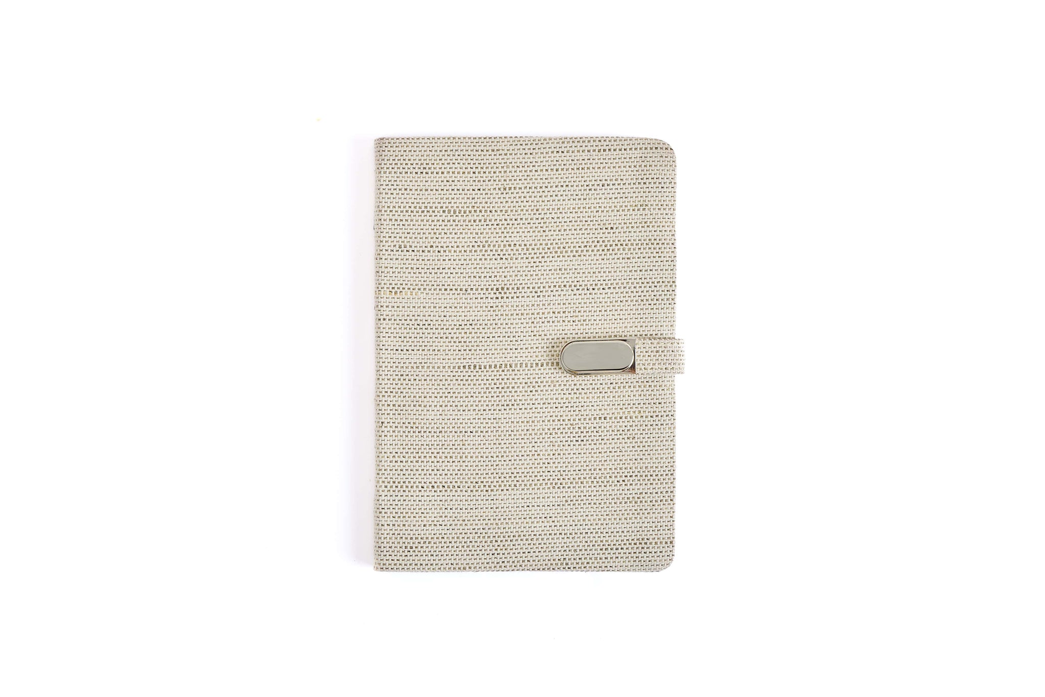 Hemp Soft Cover A5 Diary with Button Flap Closure