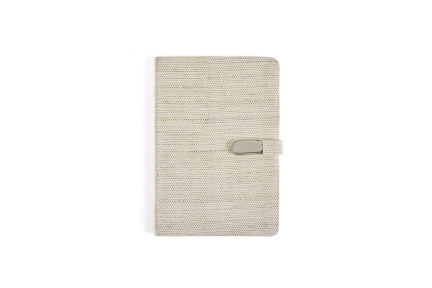Hemp A5 Diary with Button Flap Closure