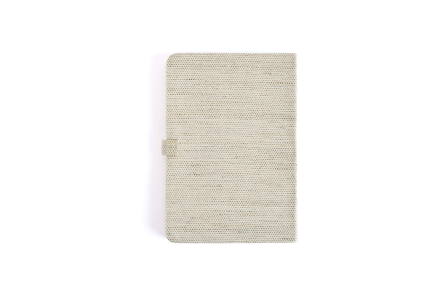 Hemp Soft Cover A5 Diary with Button Flap Closure