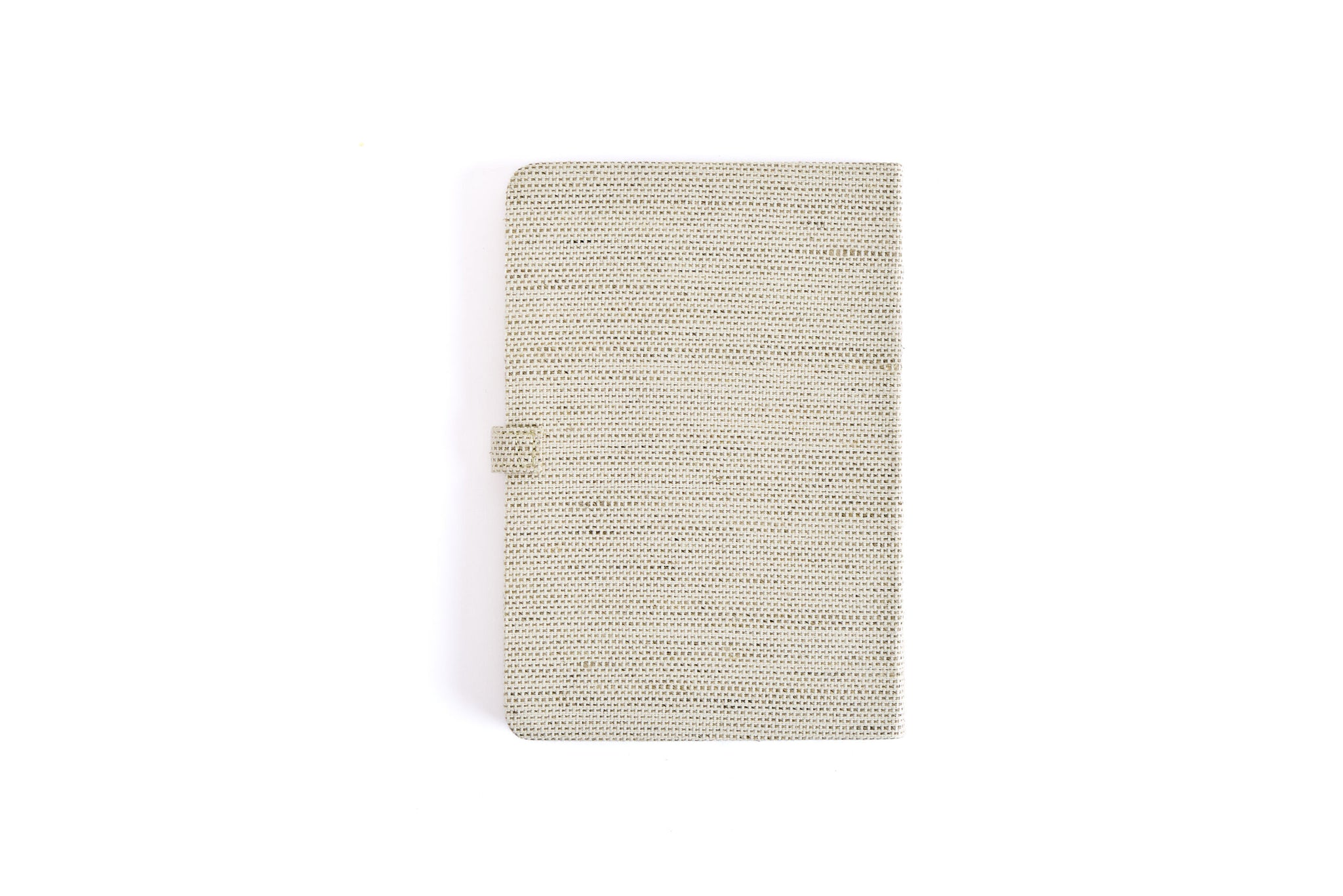 Hemp A5 Diary with Button Flap Closure