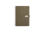 Hemp Soft Cover A5 Diary with Button Flap Closure