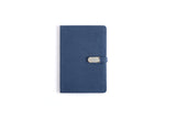 Hemp A5 Diary with Button Flap Closure