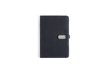 Hemp Soft Cover A5 Diary with Button Flap Closure